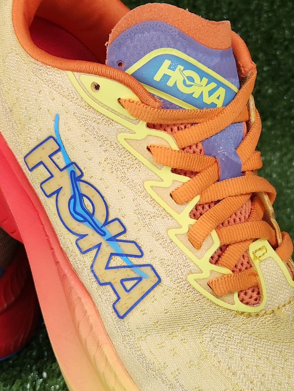 Hoka March 6 Big Boys Size 4.5 Youth Athletic Running Cushioned Shoes Sneakers - Picture 2 of 15